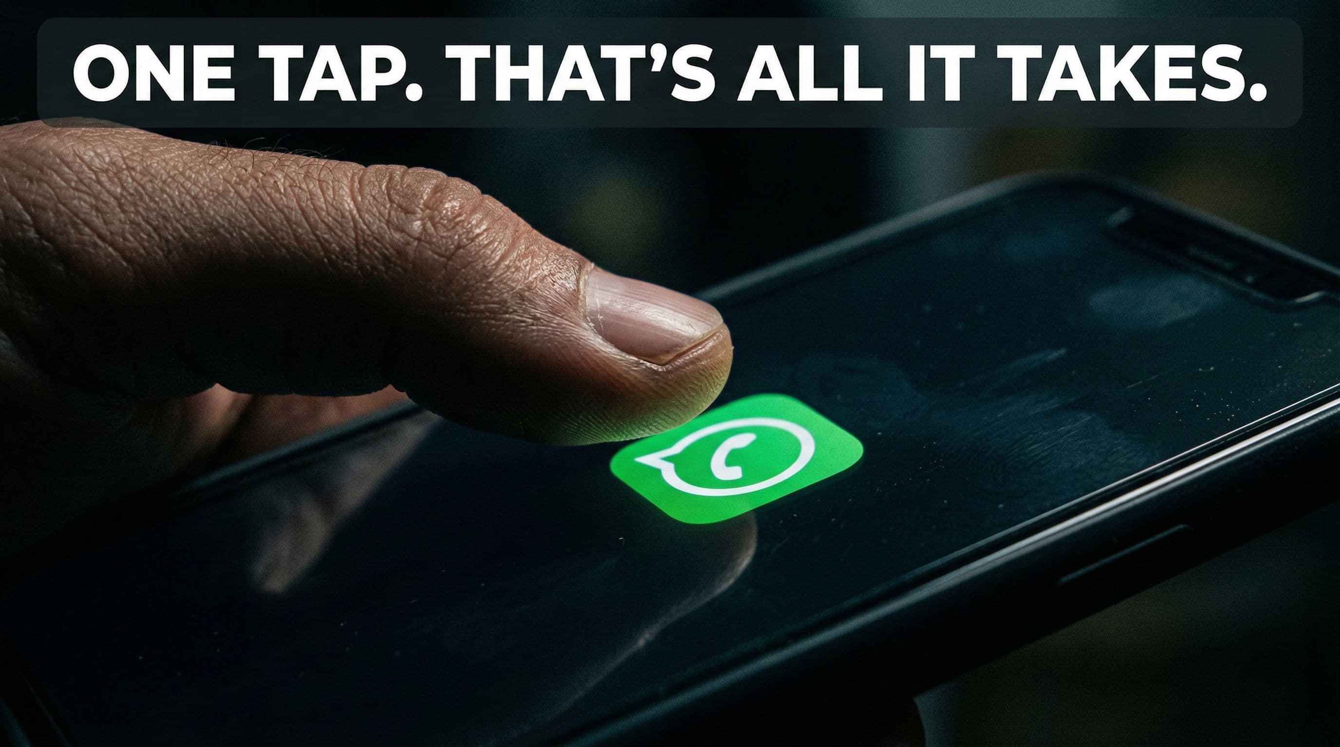 WhatsApp button