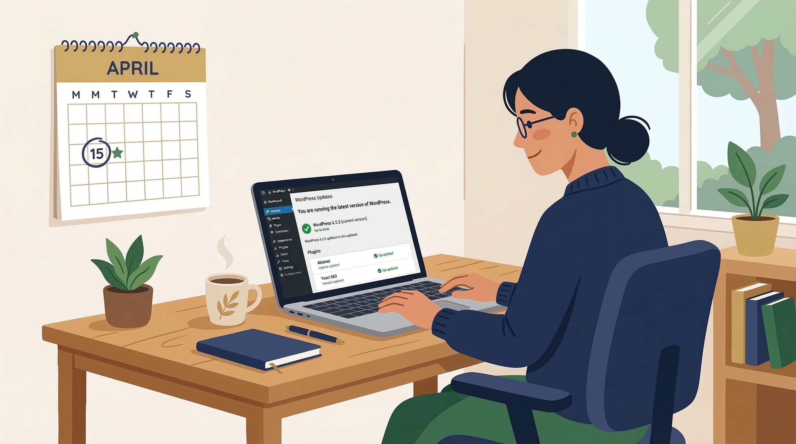 WordPress maintenance routine