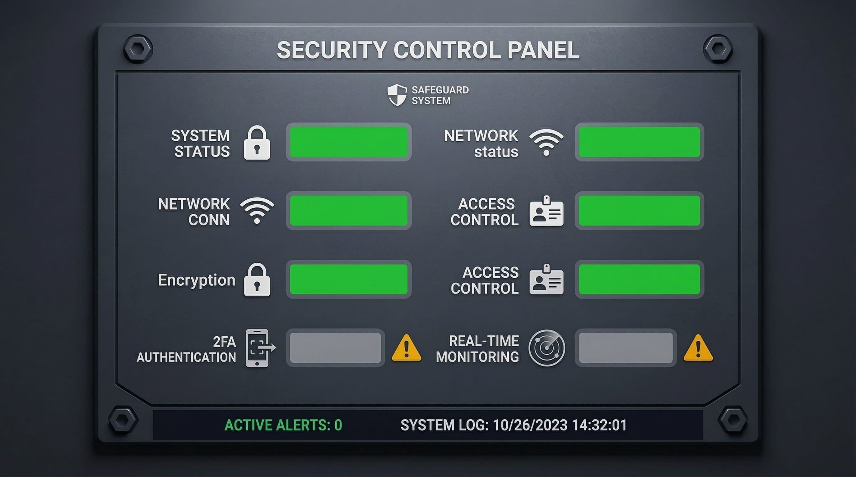 2FA and real-time monitoring